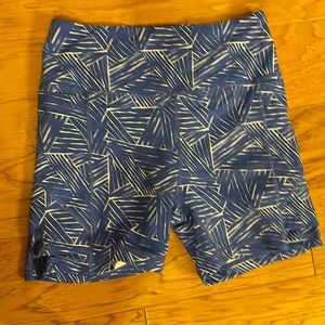 Royal blue Senita 5” baseline shorts